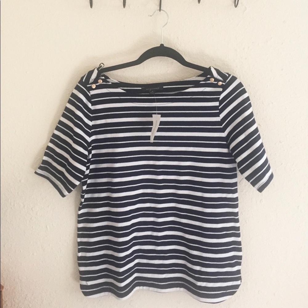 Banana Republic Stripped Blouse